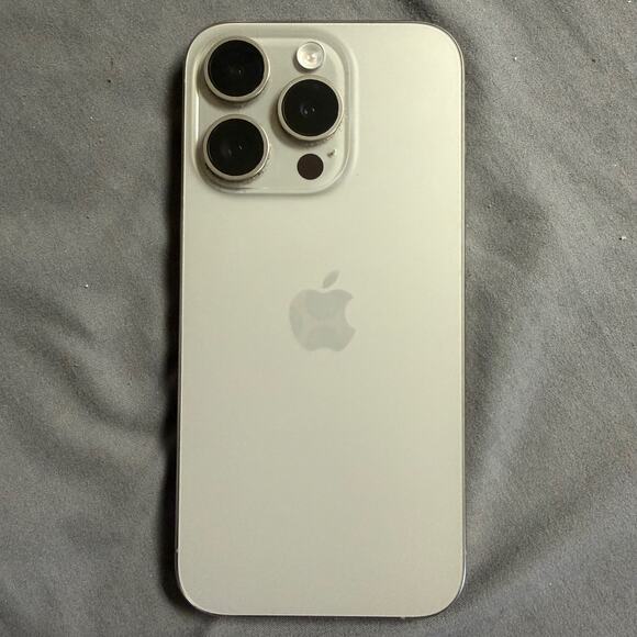 Apple Iphone 15 Pro Titanium 128GB Excellent Condition - Picture 1 of 6